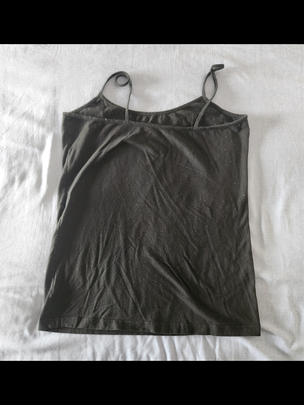 Classic Black XL No Boundaries Women's XL Spaghetti Strap Tank Top